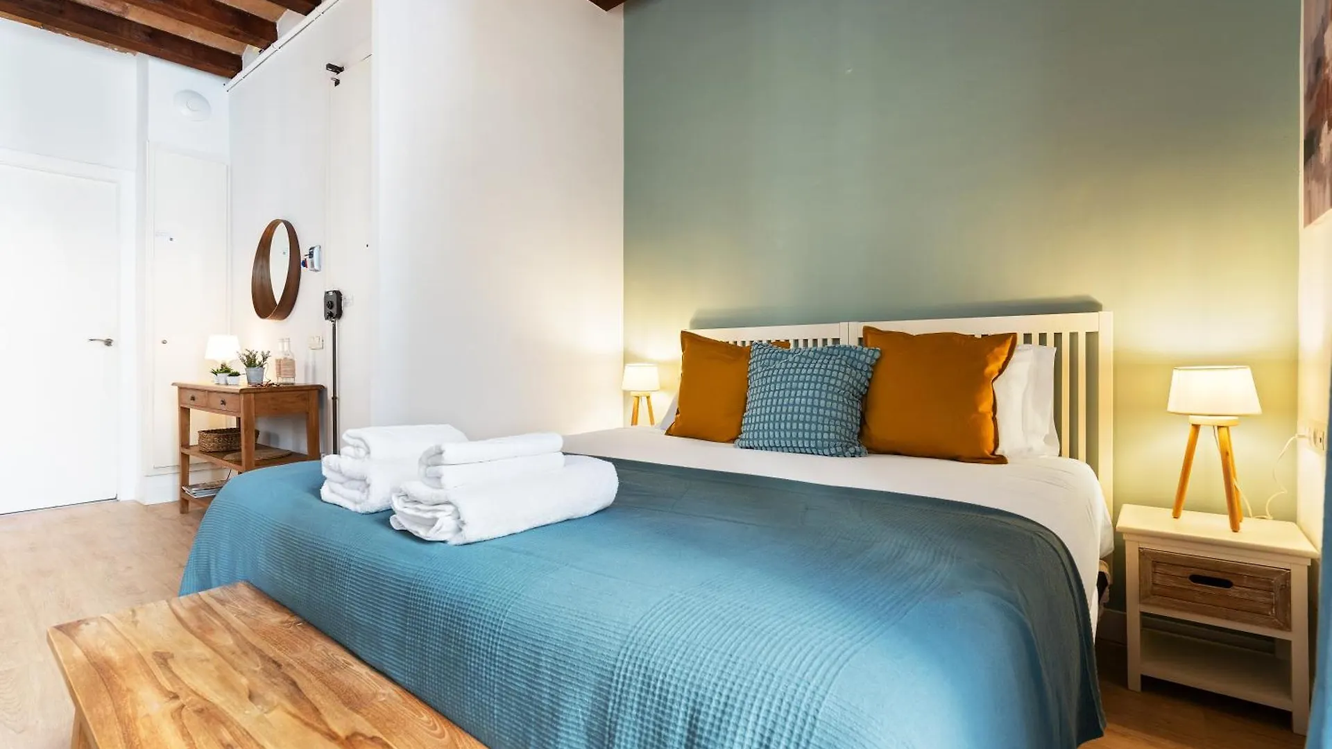 Lodging Apartments Beach Studio P1 Barselona İspanya